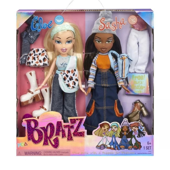 Cloe & Sasha Bratz dolls 2023 20 year anniversary NEW - Picture 3 of 10
